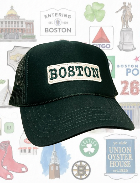 Classic Boston Trucker Hat