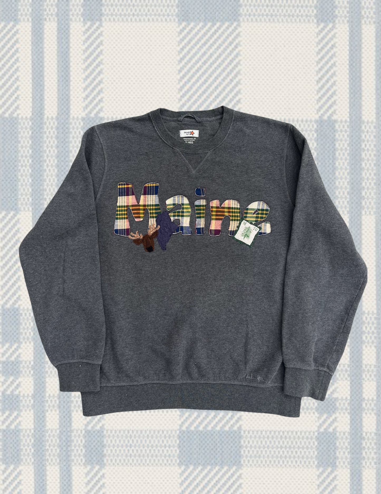 Maine Patch Crew (M, fits oversized)