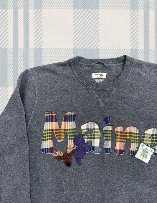 Maine Patch Crew (M, fits oversized)