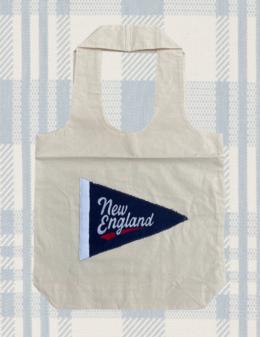 New England Pennant Large Tote