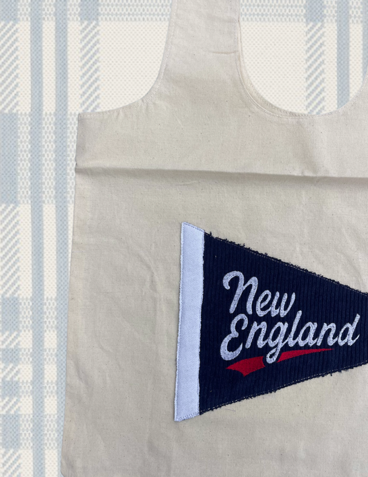 New England Pennant Large Tote