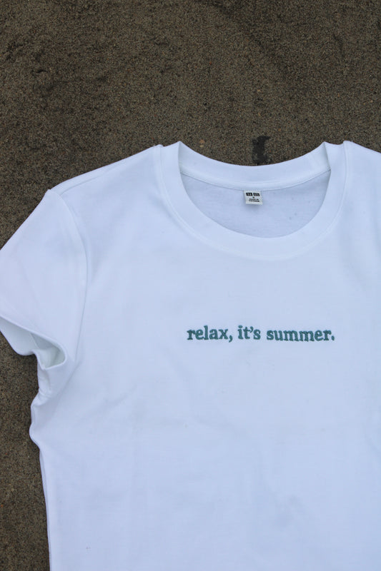 Relax, It's Summer Tee (S)