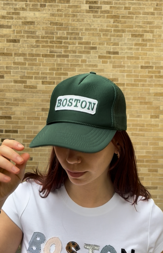 Classic Boston Trucker Hat