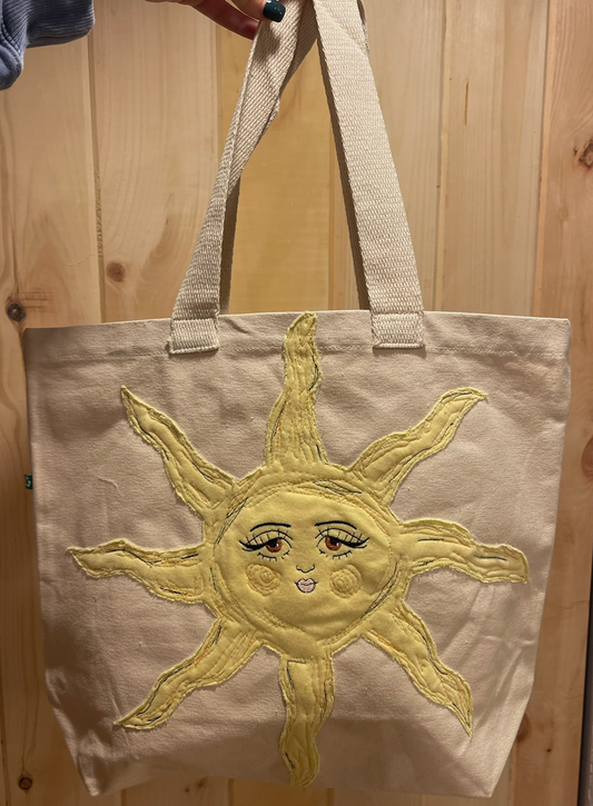Sun Goddess Tote Bag