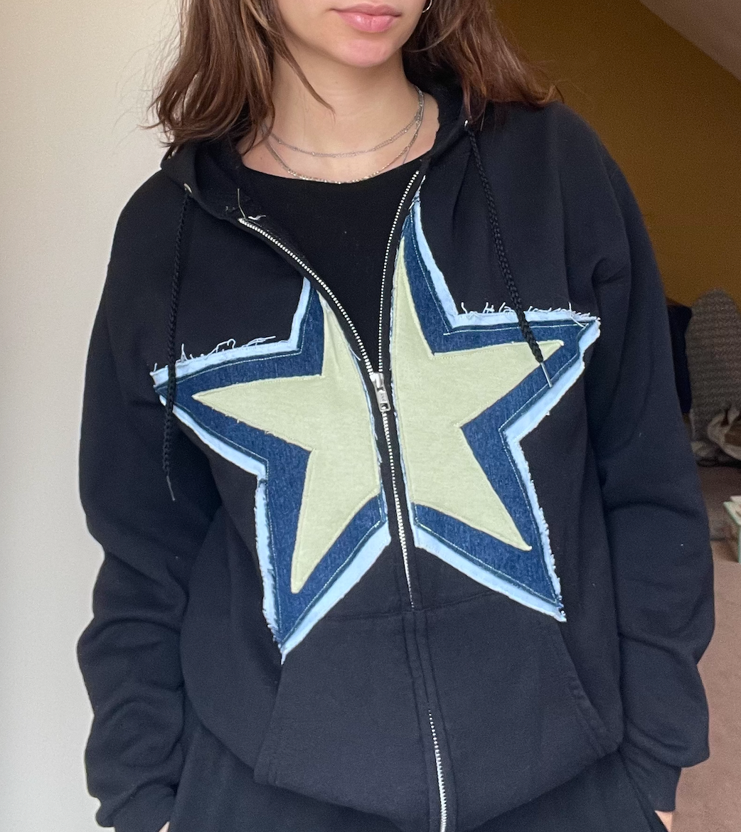Star Zip Up (Size M)
