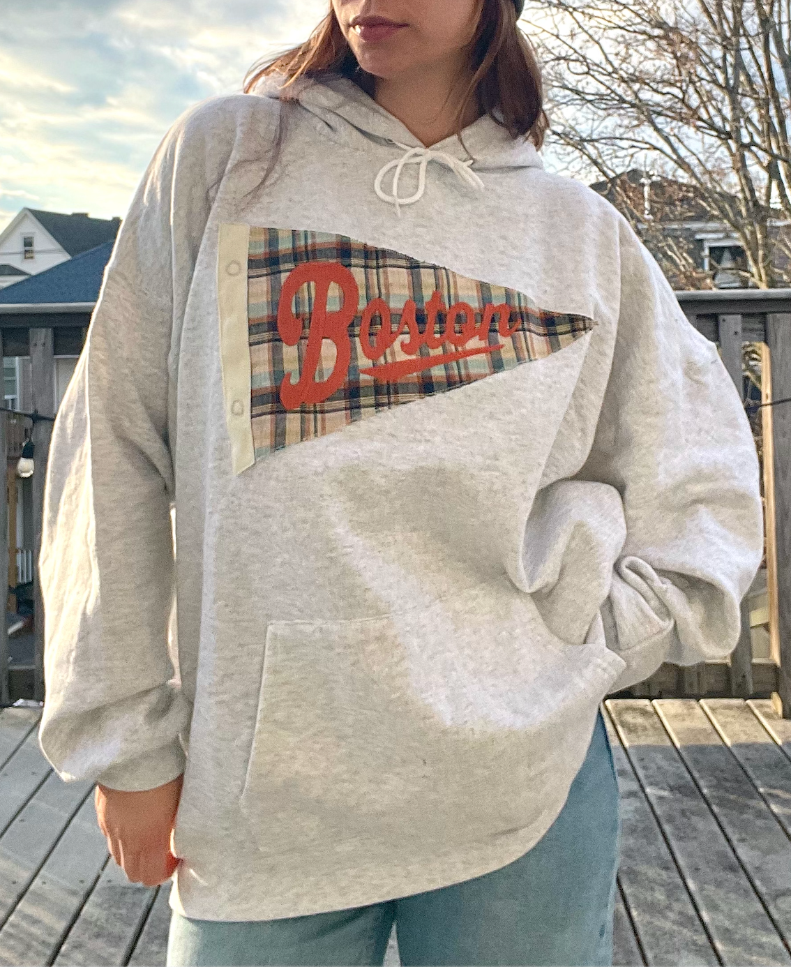 Boston Pennant Hoodie (XXL)