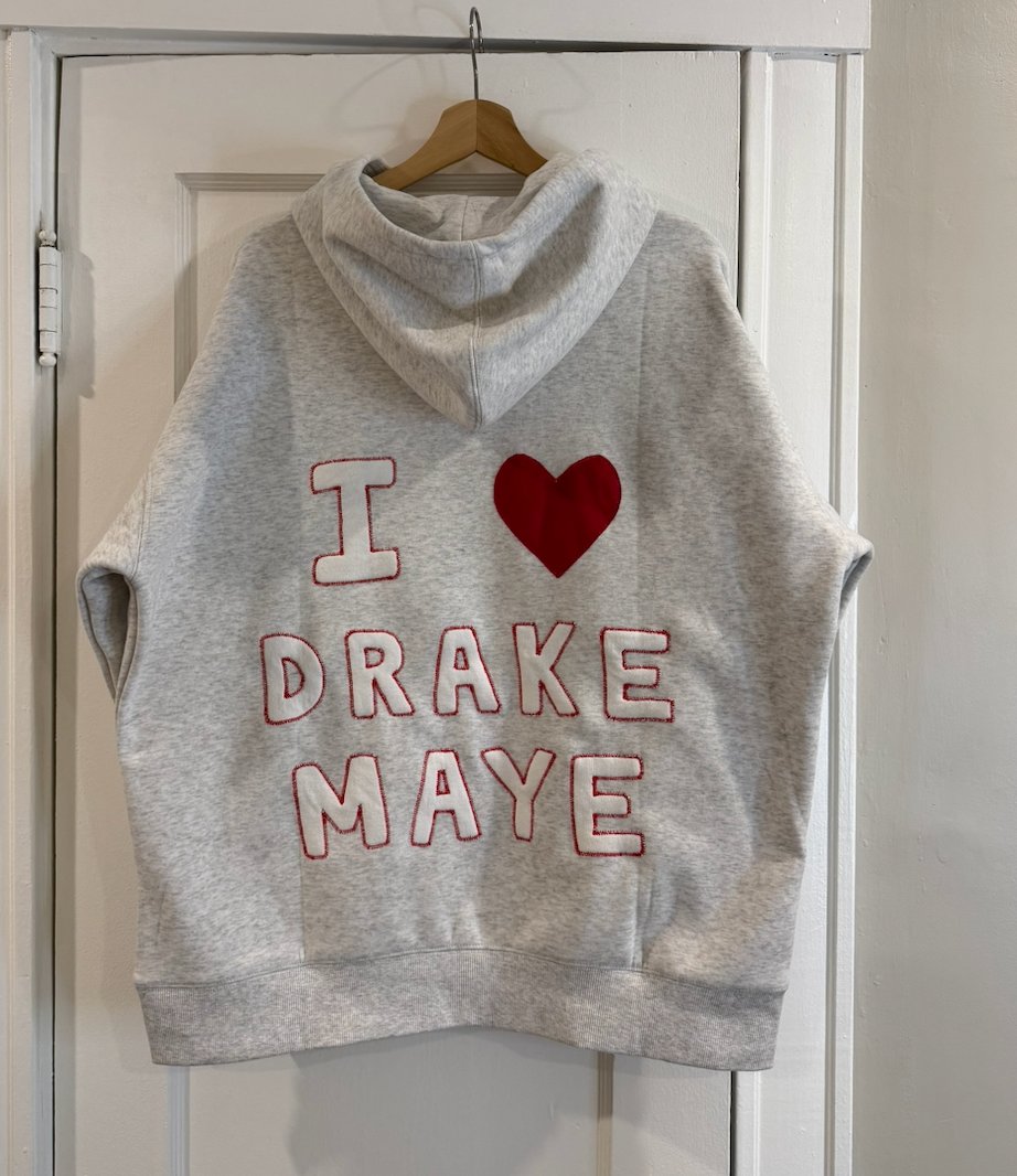 I <3 Drake Maye Hoodie (L)