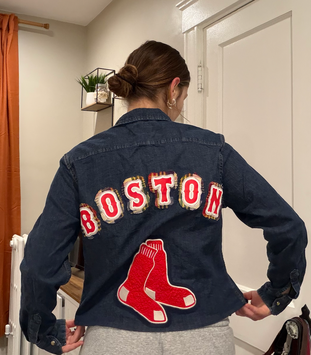 Boston Sox Denim Top (M)